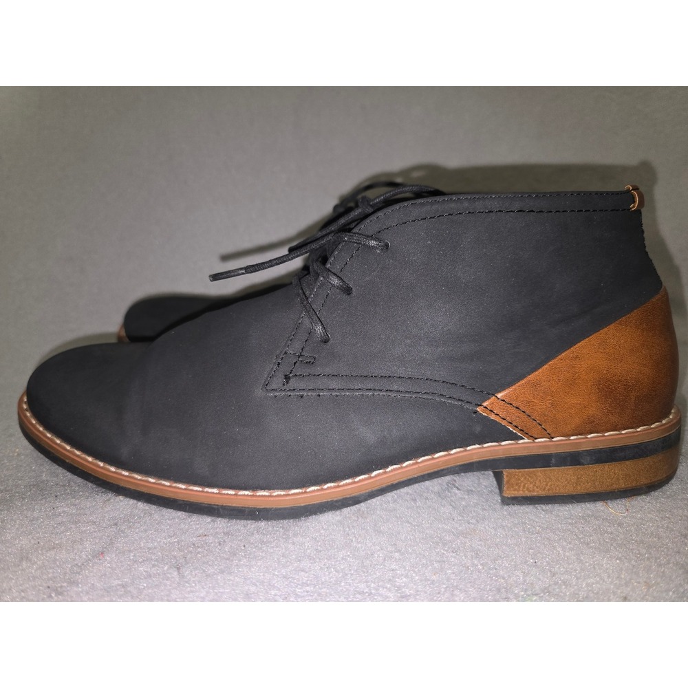 Restoration Men's Boots Lace Up Chukka Blue Size 8M preppy stylish office core